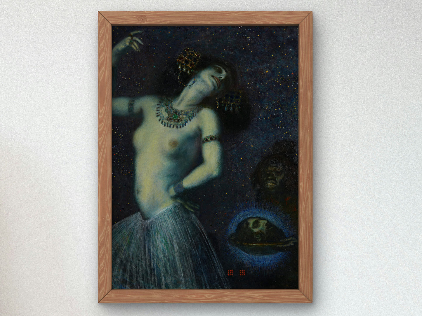 Salome by Franz von Stuck 1906, Wall Art Print, Fine Art Reproduction, Museum Quality Decor, Poster