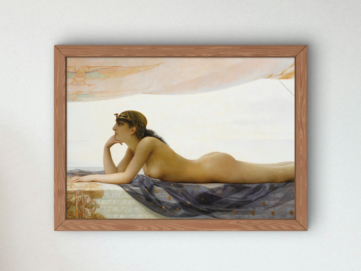 The Beautiful Egyptian by Auguste Raynaud, Wall Art Print, Fine Art Reproduction, Museum Quality Decor, Poster