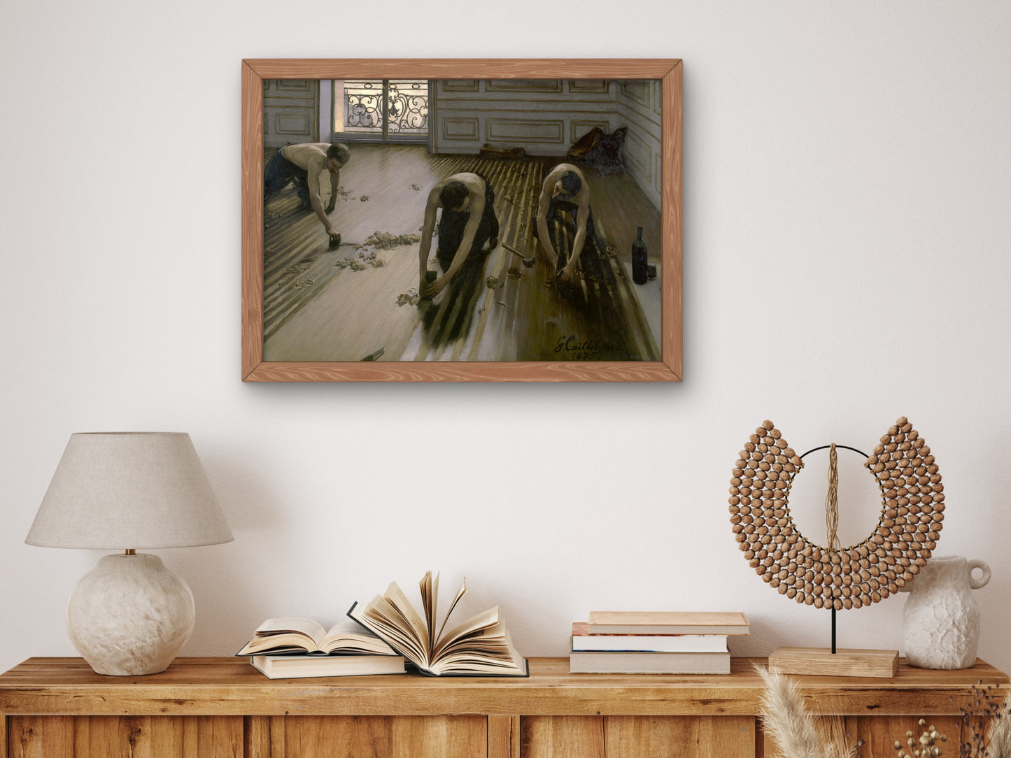 The Floor Planers by Gustave Caillebotte 1875, Wall Art Print, Fine Art Reproduction, Museum Quality Decor, Poster