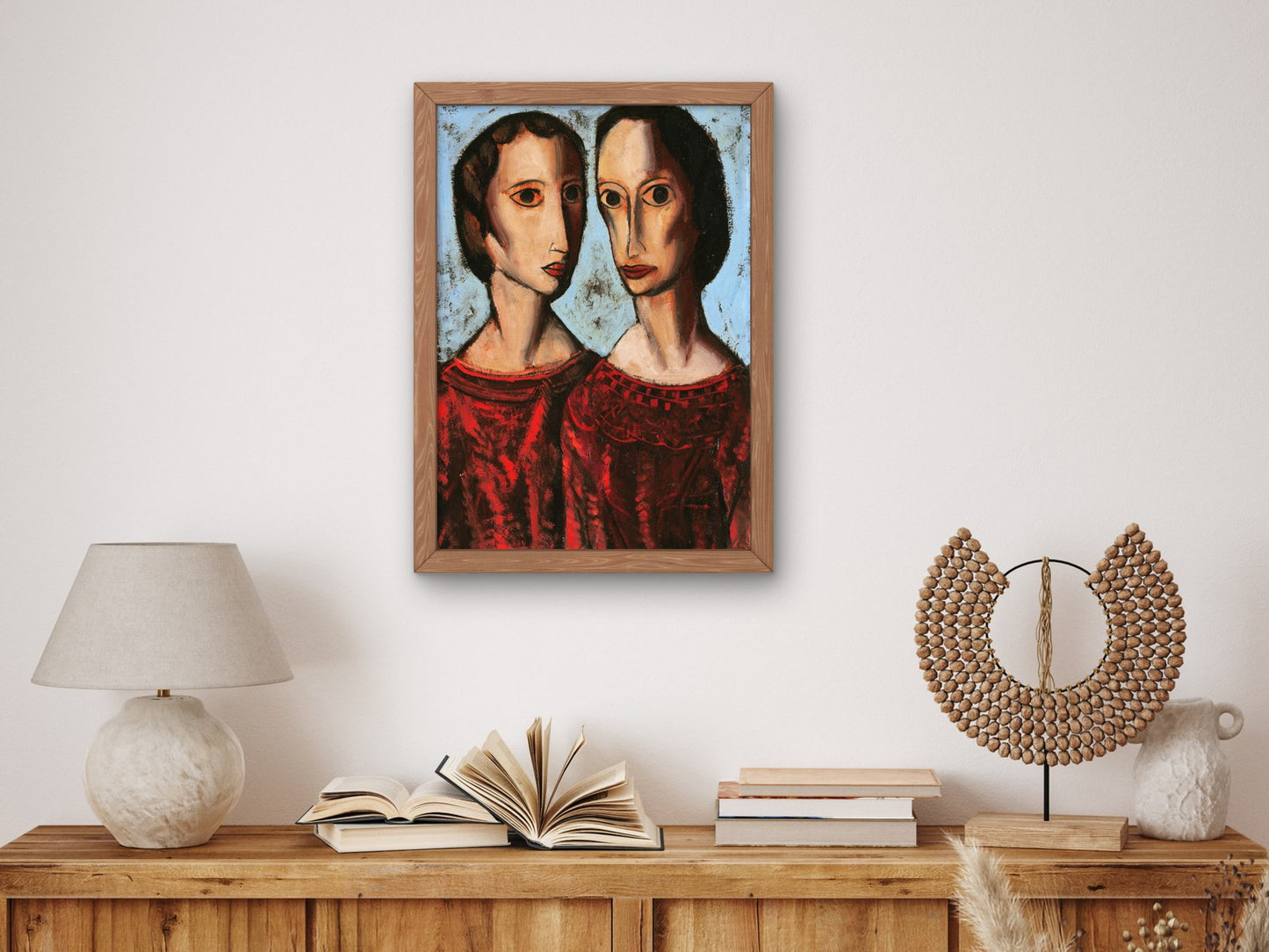 The Florentines by Alfred Henry Maurer 1929, Wall Art Print, Fine Art Reproduction, Museum Quality Decor, Poster
