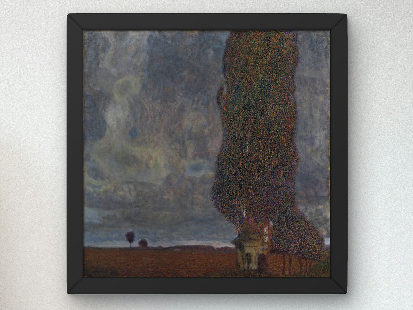 Approaching Thunderstorm, The Large Poplar II by Gustav Klimt 1903, Wall Art Print, Fine Art Reproduction, Museum Quality Decor, Poster