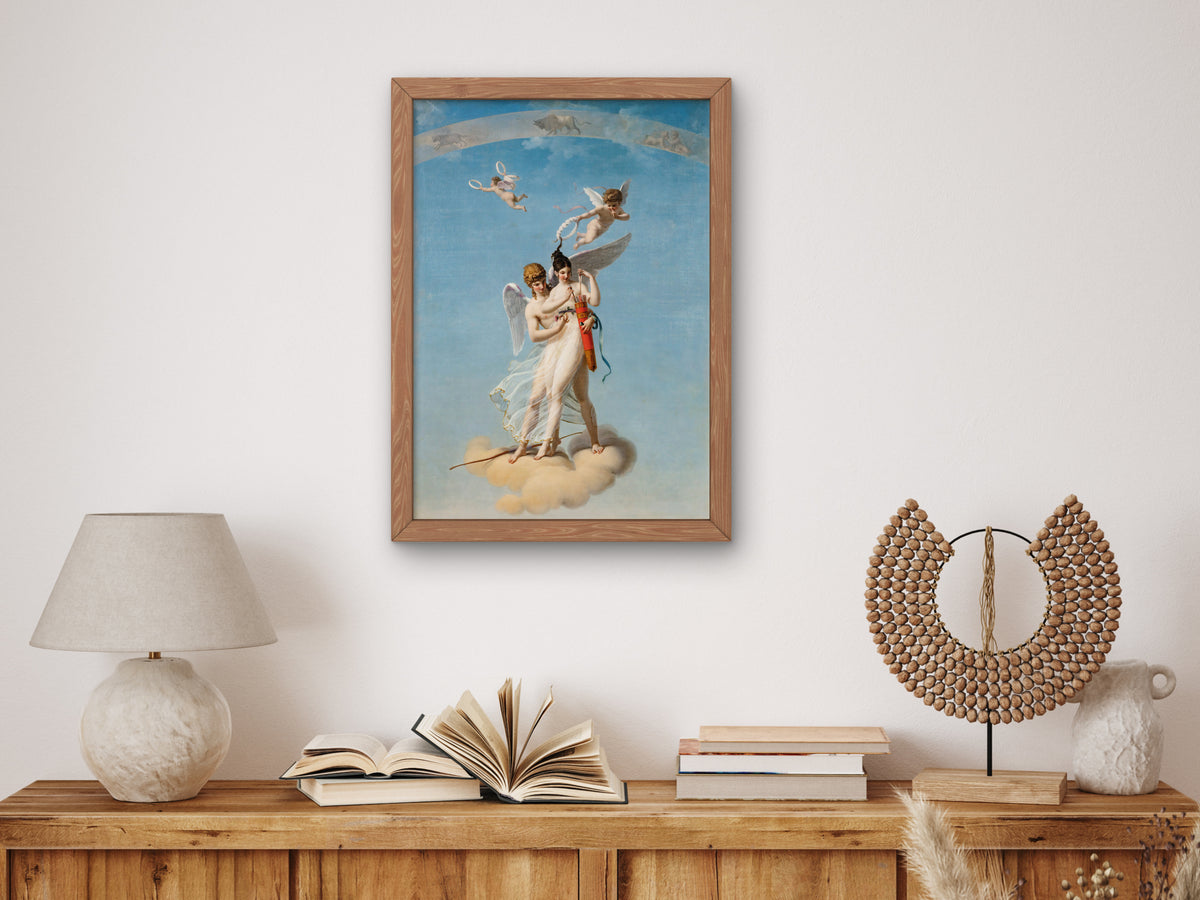 The Four Seasons Summer by Jean Baptiste Debret 1804, Wall Art Print, Fine Art Reproduction, Museum Quality Decor, Poster