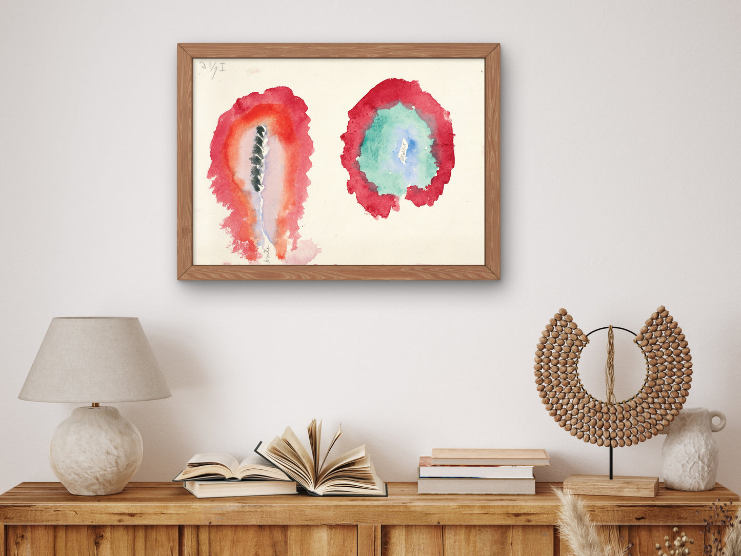 Wheat and Wormwood by Hilma af Klint 1922, Wall Art Print, Fine Art Reproduction, Museum Quality Decor, Poster