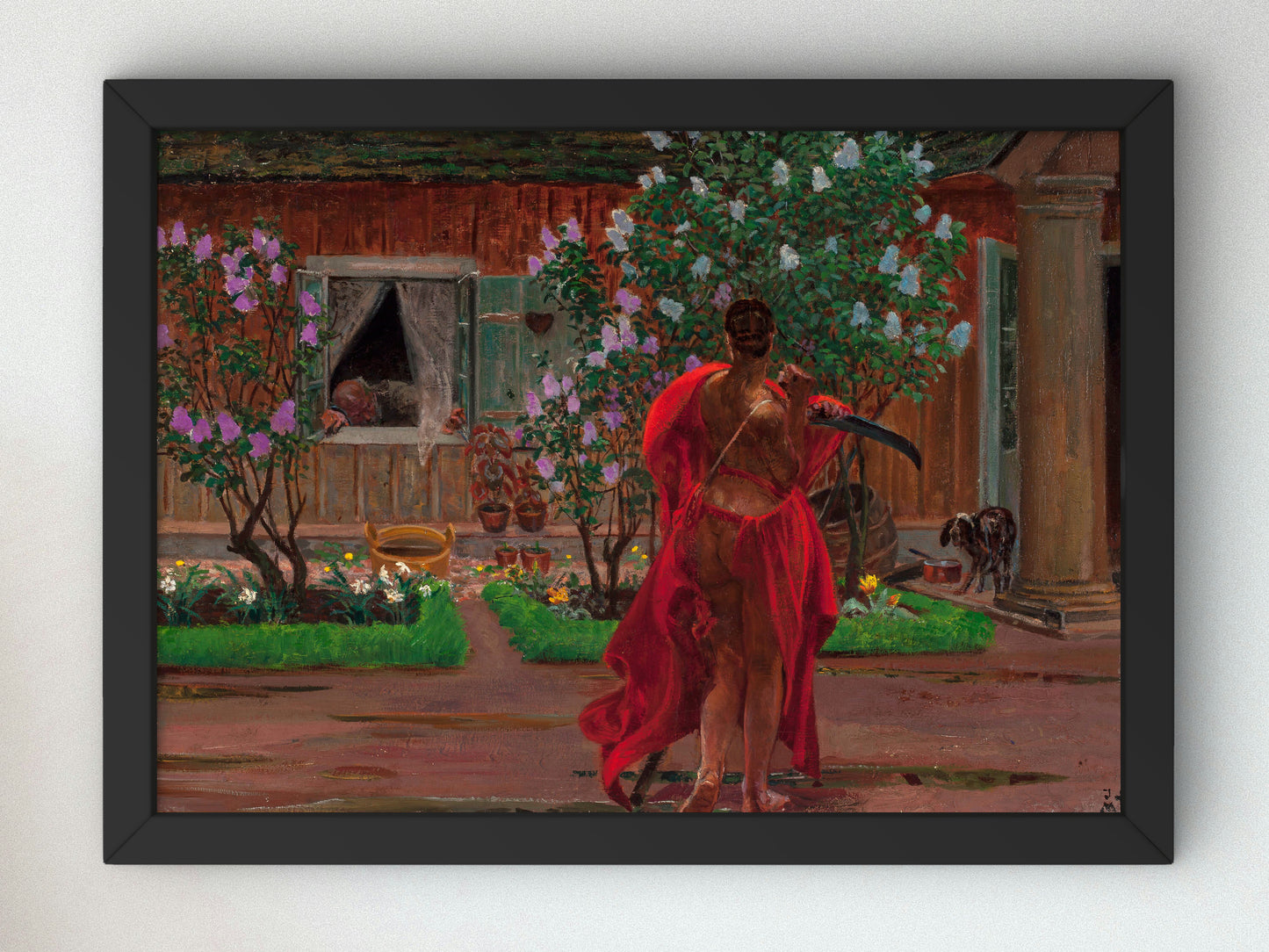 Thanatos by Jacek Malczewski 1898, Wall Art Print, Fine Art Reproduction, Museum Quality Decor, Poster