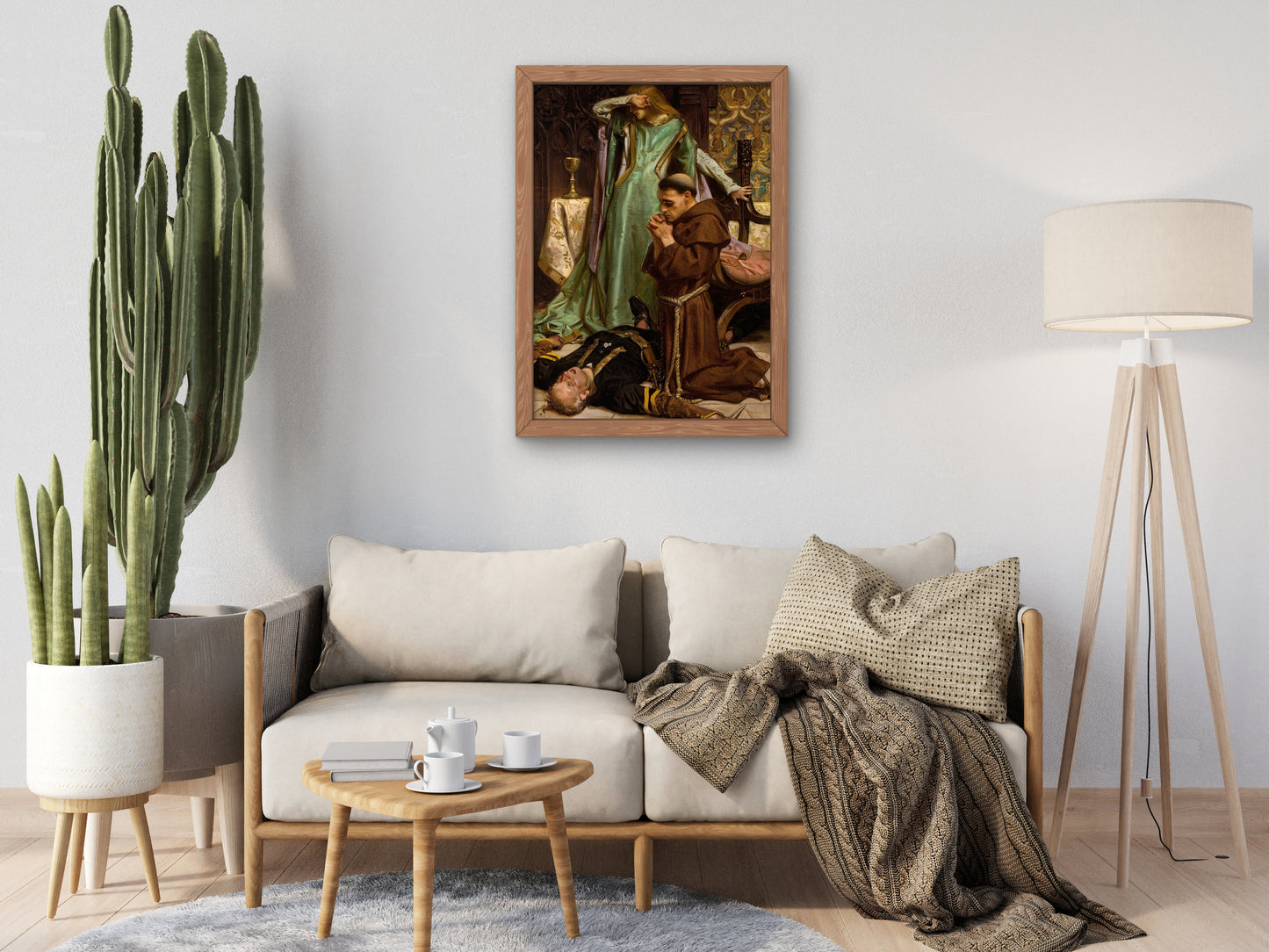 The Rescue of Gismonda by Joseph Christian Leyendecker 1906, Wall Art Print, Fine Art Reproduction, Museum Quality Decor, Poster