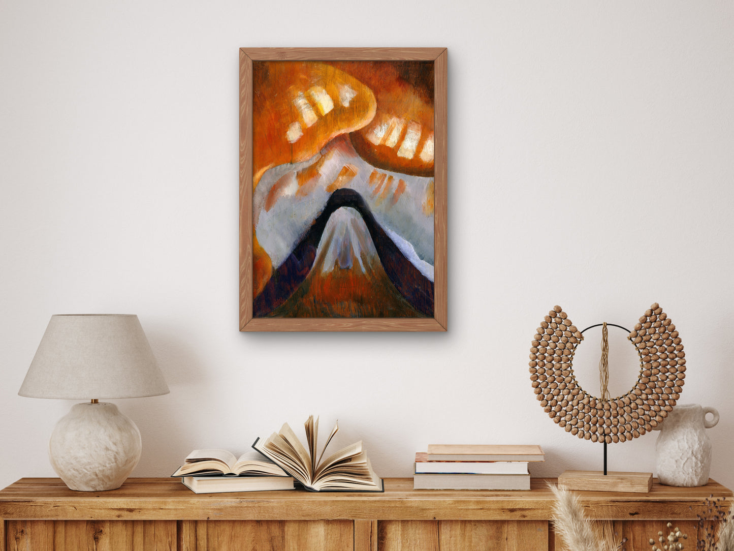 Mountain and Sky by Arthur Dove, Wall Art Print, Fine Art Reproduction, Museum Quality Decor, Poster