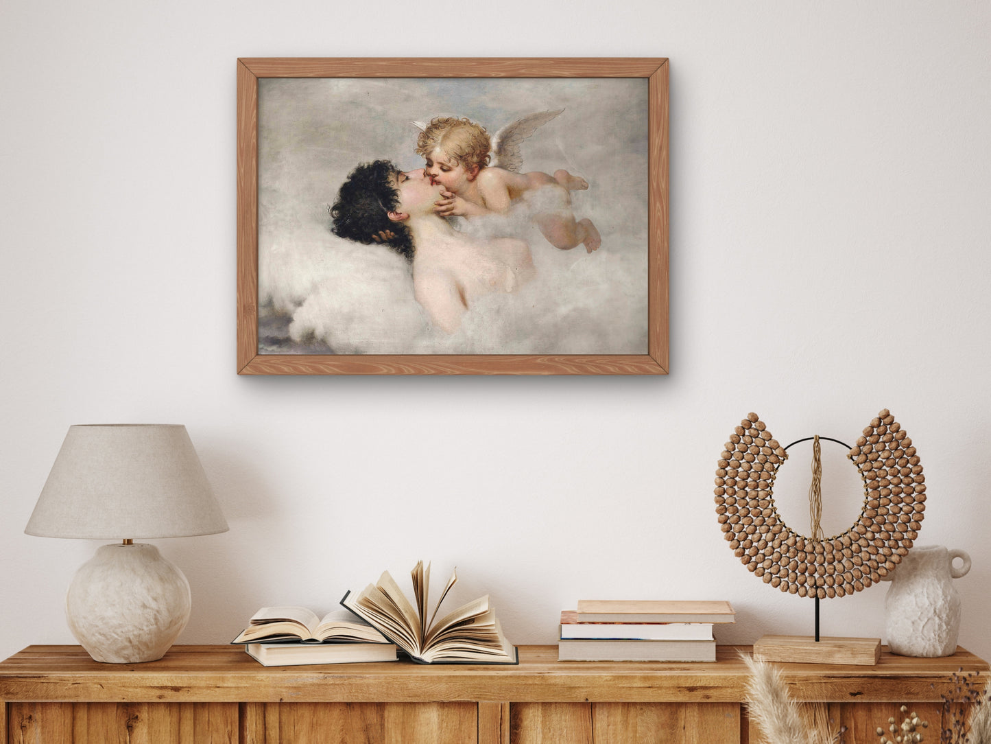 An Allegory of Love by William Adolphe Bouguereau, Wall Art Print, Fine Art Reproduction, Museum Quality Decor, Poster
