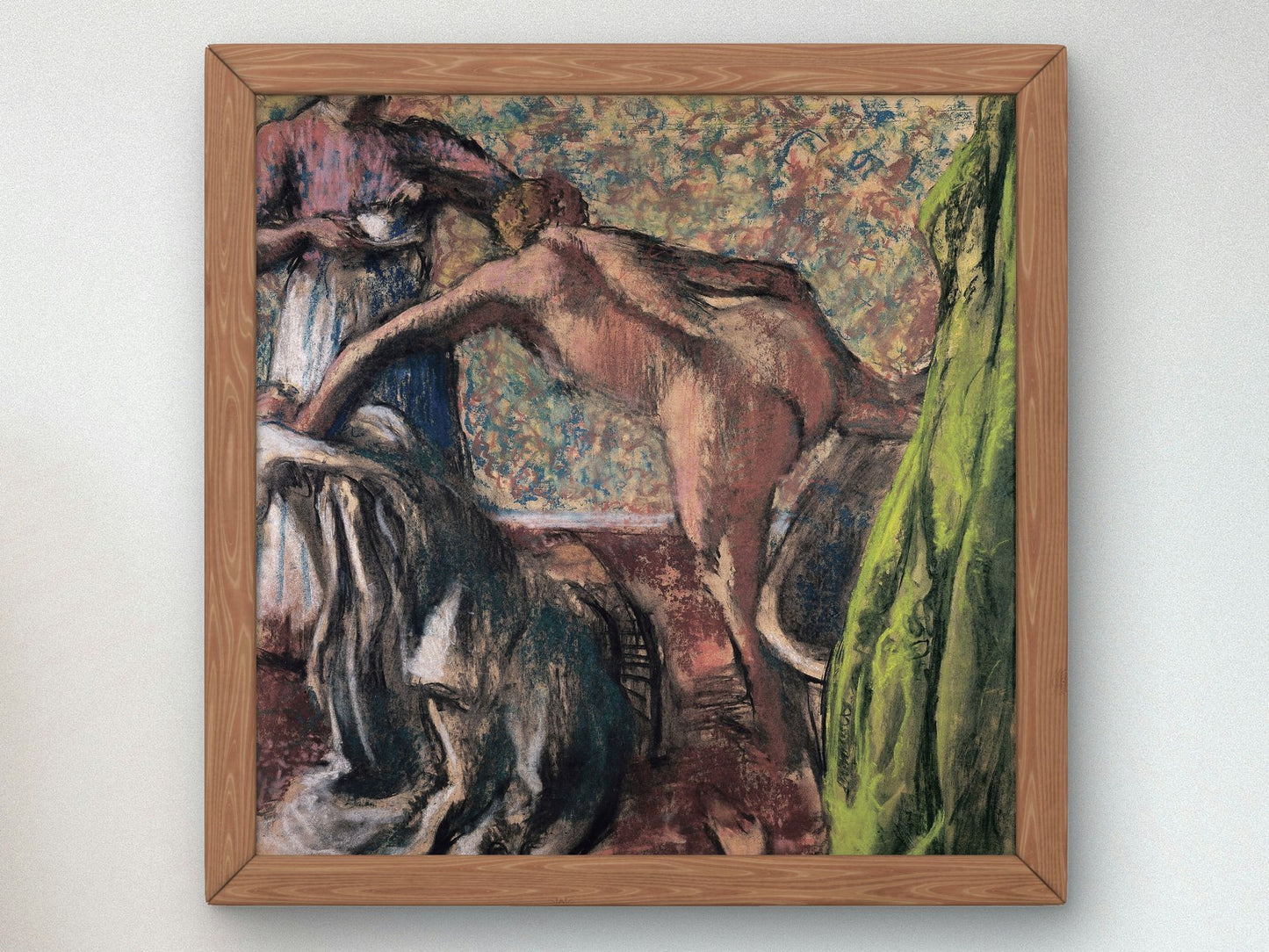 Breakfast After The Bath by Edgar Degas 1898, Wall Art Print, Fine Art Reproduction, Museum Quality Decor, Poster