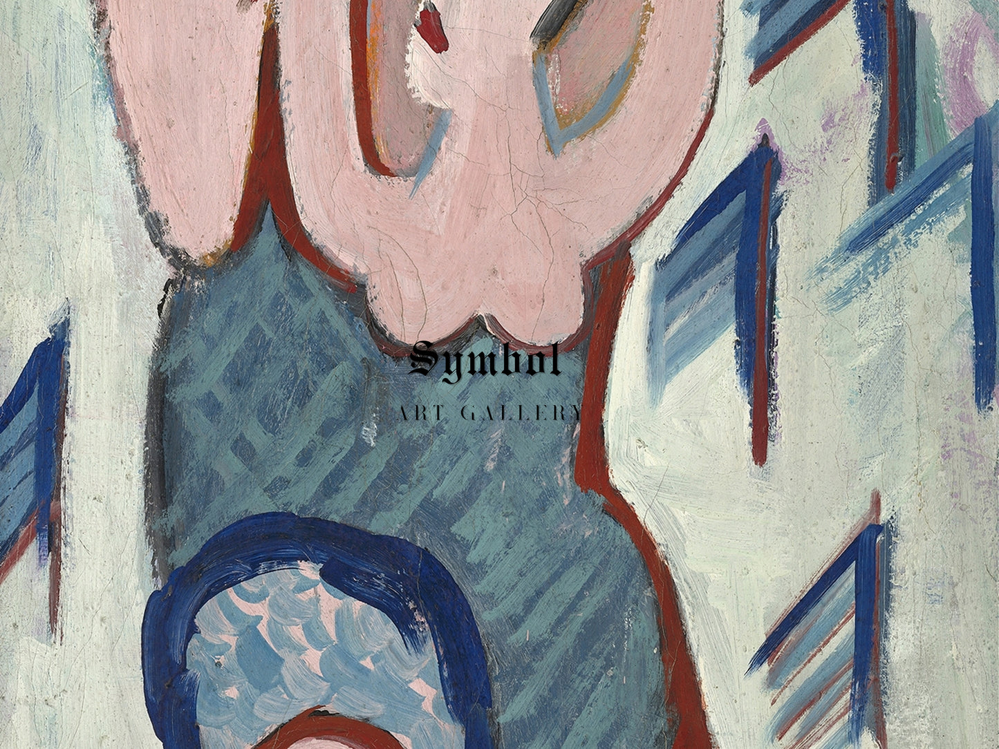 Dancing Couple in the Snow by Ernst Ludwig Kirchner 1928, Wall Art Print, Fine Art Reproduction, Museum Quality Decor, Poster