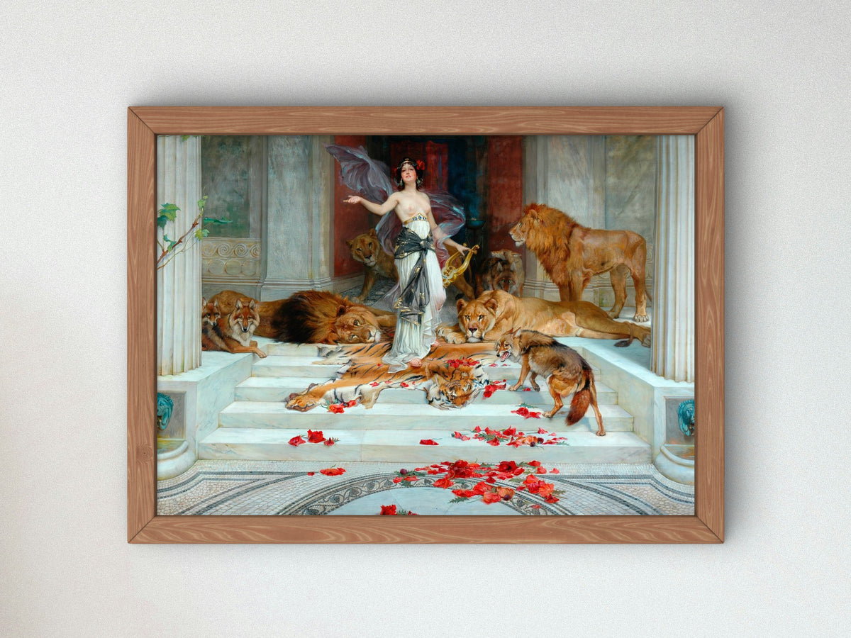 Circe by Wright Barker 1889, Wall Art Print, Fine Art Reproduction, Museum Quality Decor, Poster