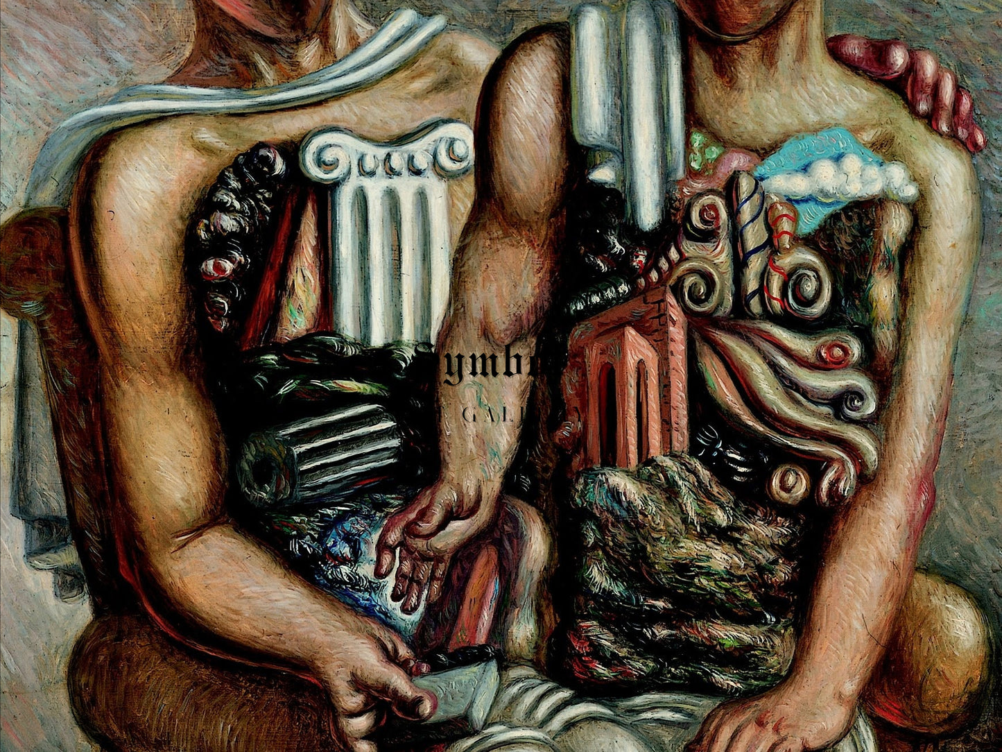 The Archaeologists by Giorgio de Chirico 1927, Wall Art Print, Fine Art Reproduction, Museum Quality Decor, Poster