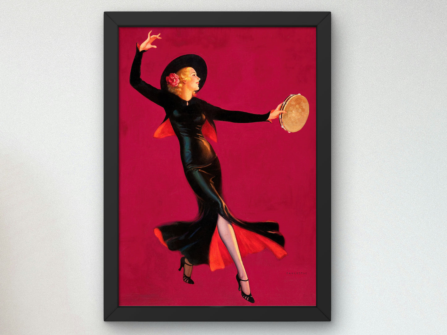 In the Spotlight by Edward Mason Eggleston 1936, Wall Art Print, Fine Art Reproduction, Museum Quality Decor, Poster