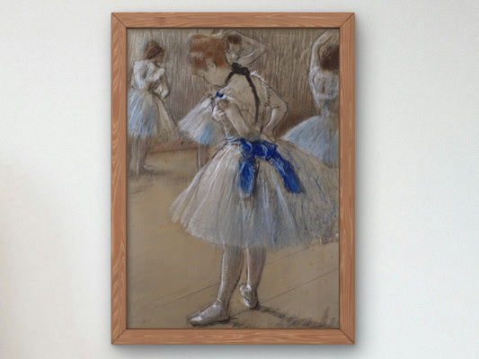Dancer by Edgar Degas 1878, Wall Art Print, Fine Art Reproduction, Museum Quality Decor, Poster