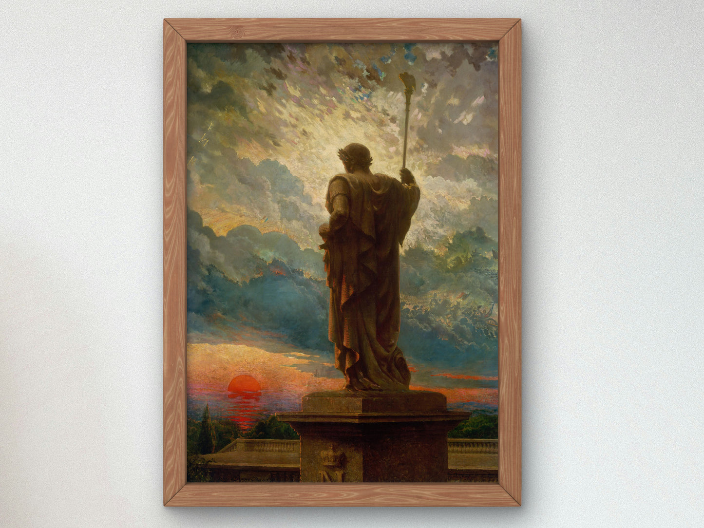L'Empereur by James Carroll Beckwith 1912, Wall Art Print, Fine Art Reproduction, Museum Quality Decor, Poster