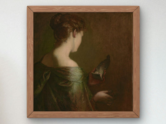Tanagra by Elliott Daingerfield 1901, Wall Art Print, Fine Art Reproduction, Museum Quality Decor, Poster