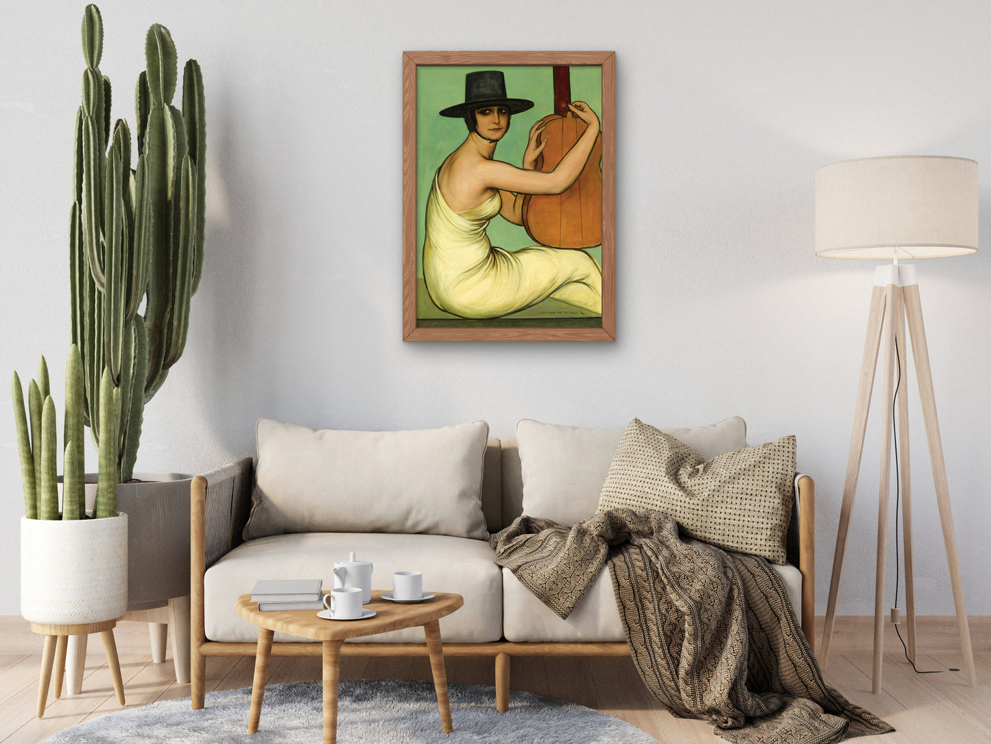 Dora the Cordoban by Julio Romero de Torres, Wall Art Print, Fine Art Reproduction, Museum Quality Decor, Poster