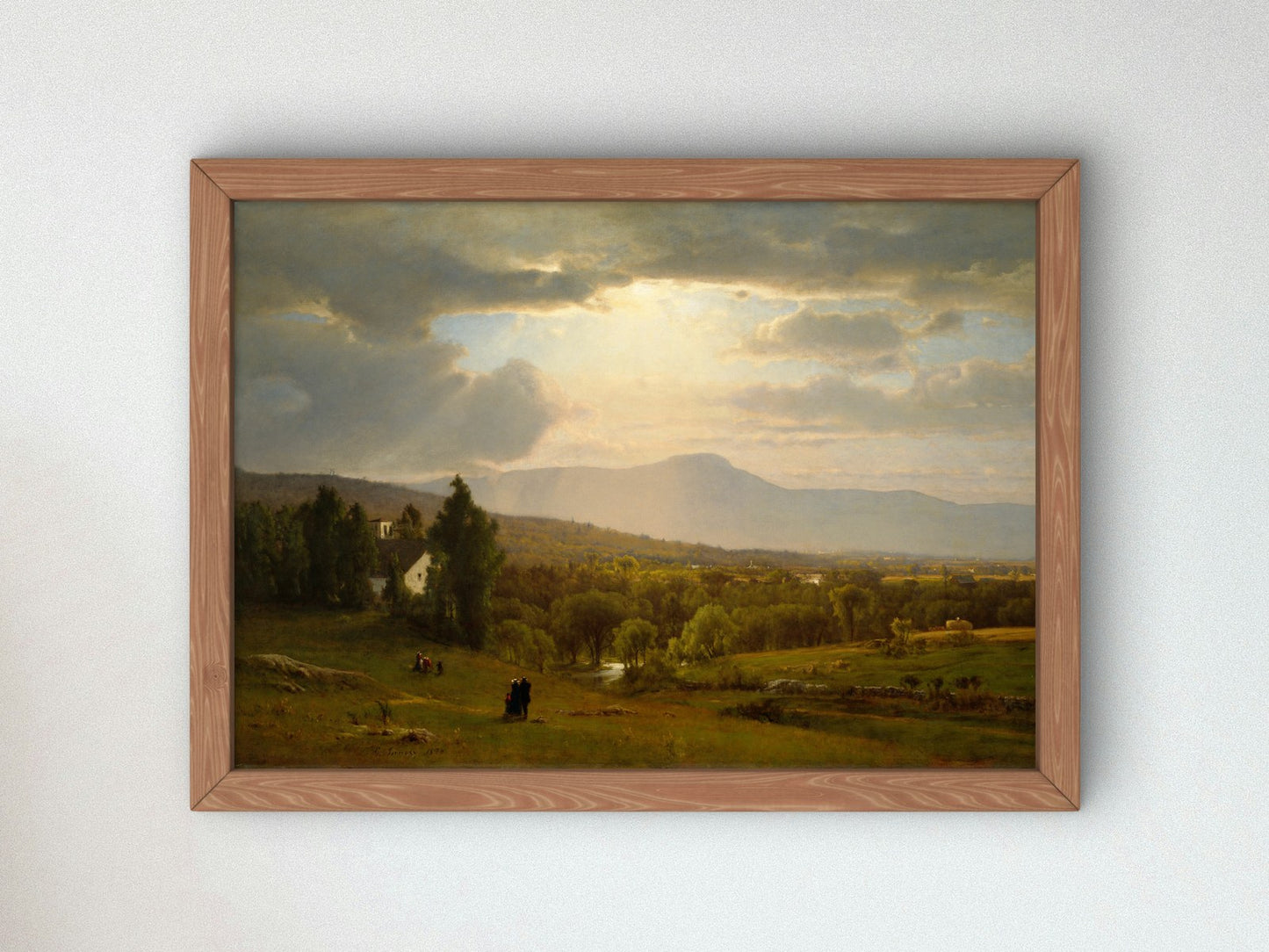 Catskill Mountains by George Inness 1870, Wall Art Print, Fine Art Reproduction, Museum Quality Decor, Poster