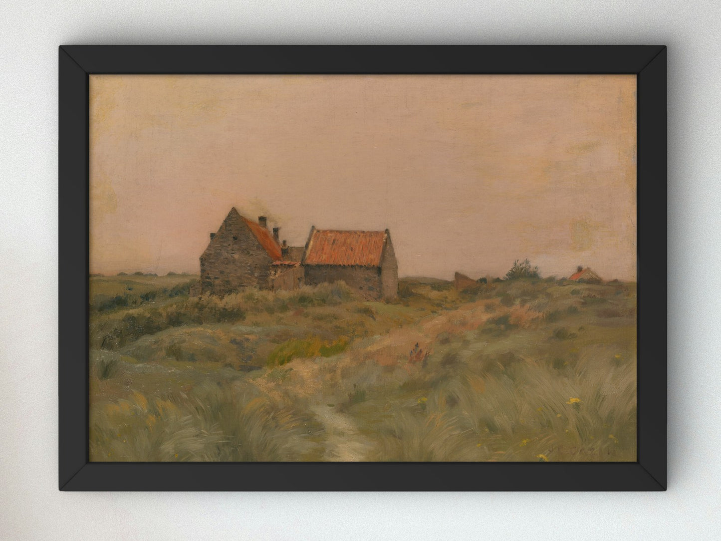 October Day by Jean Charles Cazin 1890, Wall Art Print, Fine Art Reproduction, Museum Quality Decor, Poster