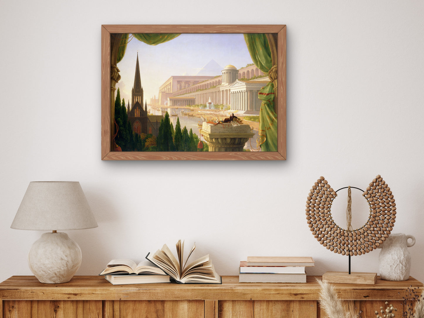 Architect's Dream by Thomas Cole 1840, Wall Art Print, Fine Art Reproduction, Museum Quality Decor, Poster