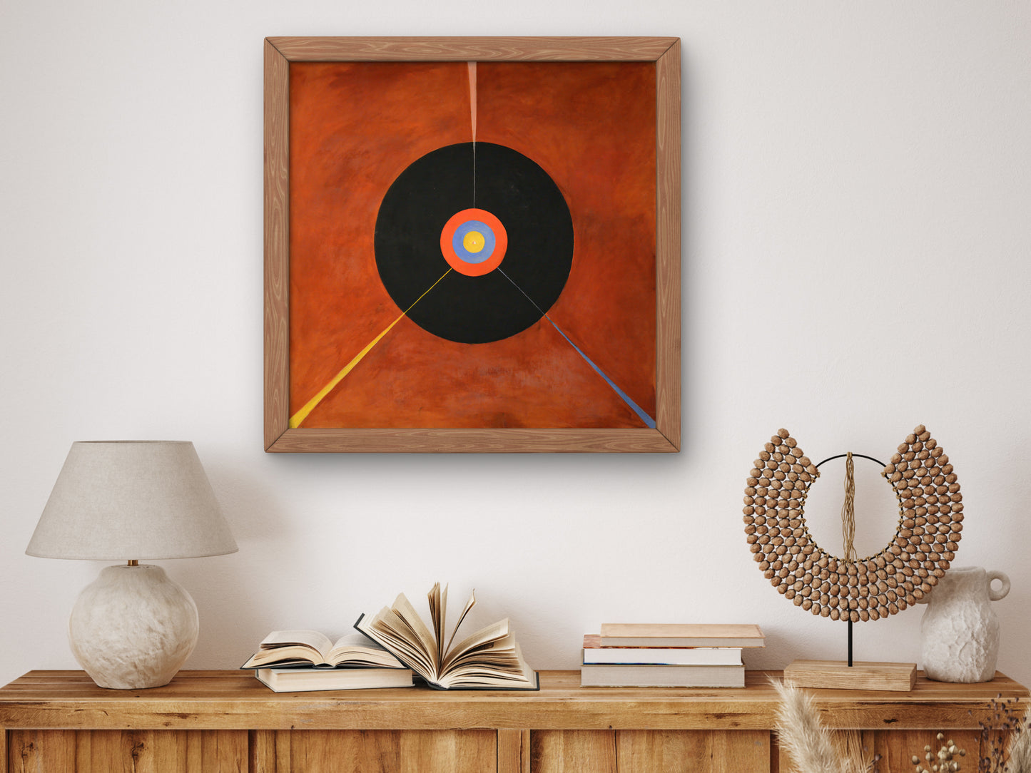 The Swan No 18 by Hilma af Klint 1914, Wall Art Print, Fine Art Reproduction, Museum Quality Decor, Poster