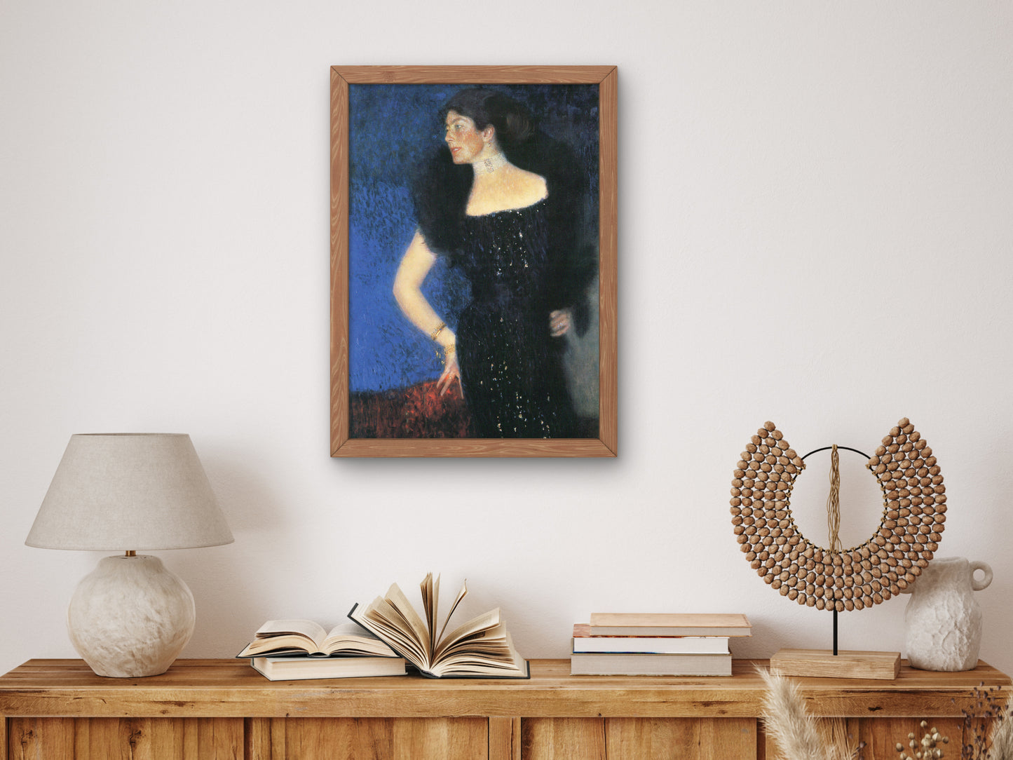 Portrait of Rose von Rosthorn Friedmann by Gustav Klimt 1900, Wall Art Print, Fine Art Reproduction, Museum Quality Decor, Poster