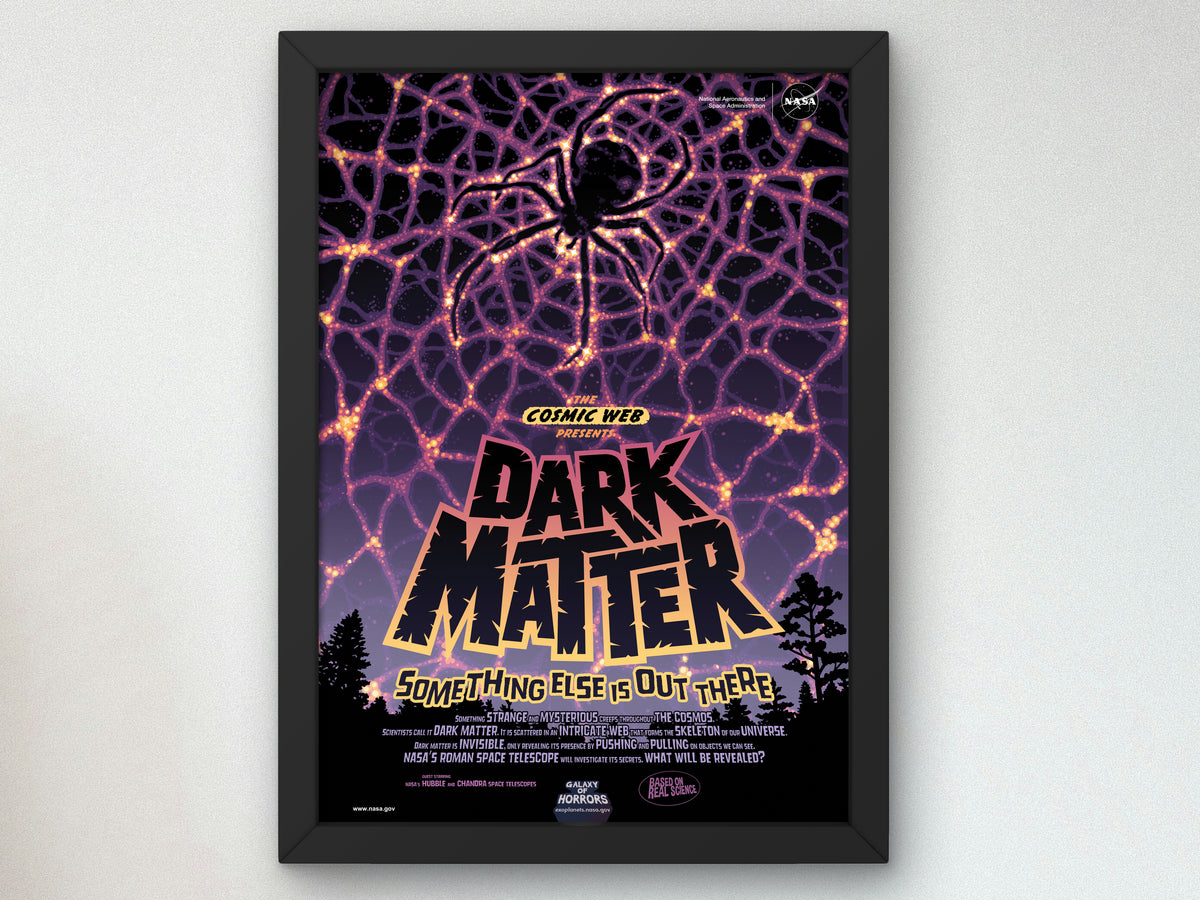 Dark Matter: Something Else is Out There by Cosmic Void 2020, Wall Art Print, Fine Art Reproduction, Museum Quality Decor, Poster
