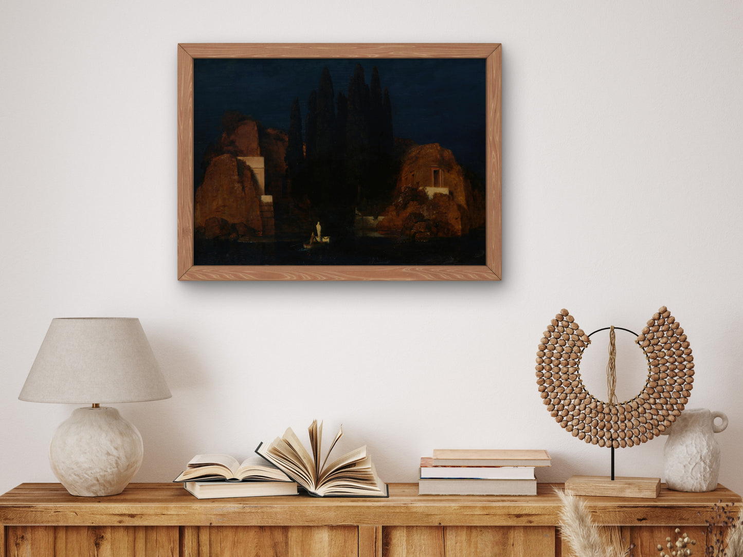 Island of the Dead by Arnold Böcklin 1880, Wall Art Print, Fine Art Reproduction, Museum Quality Decor, Poster