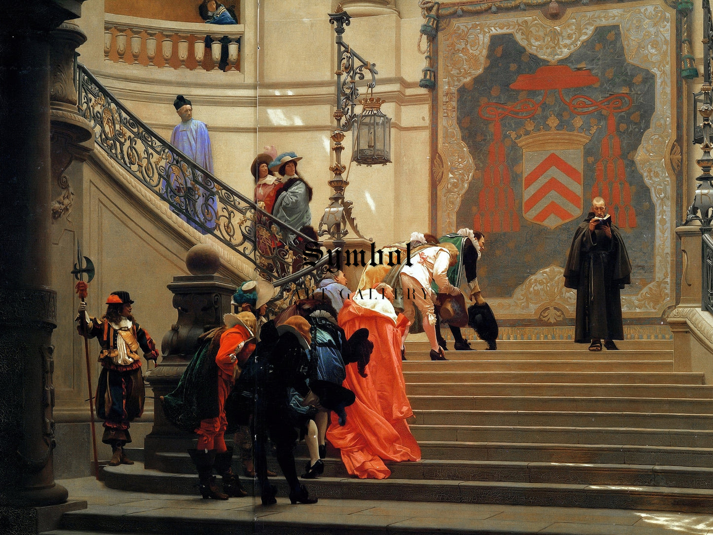 L'Eminence Grise by Jean Léon Gérôme 1873, Wall Art Print, Fine Art Reproduction, Museum Quality Decor, Poster