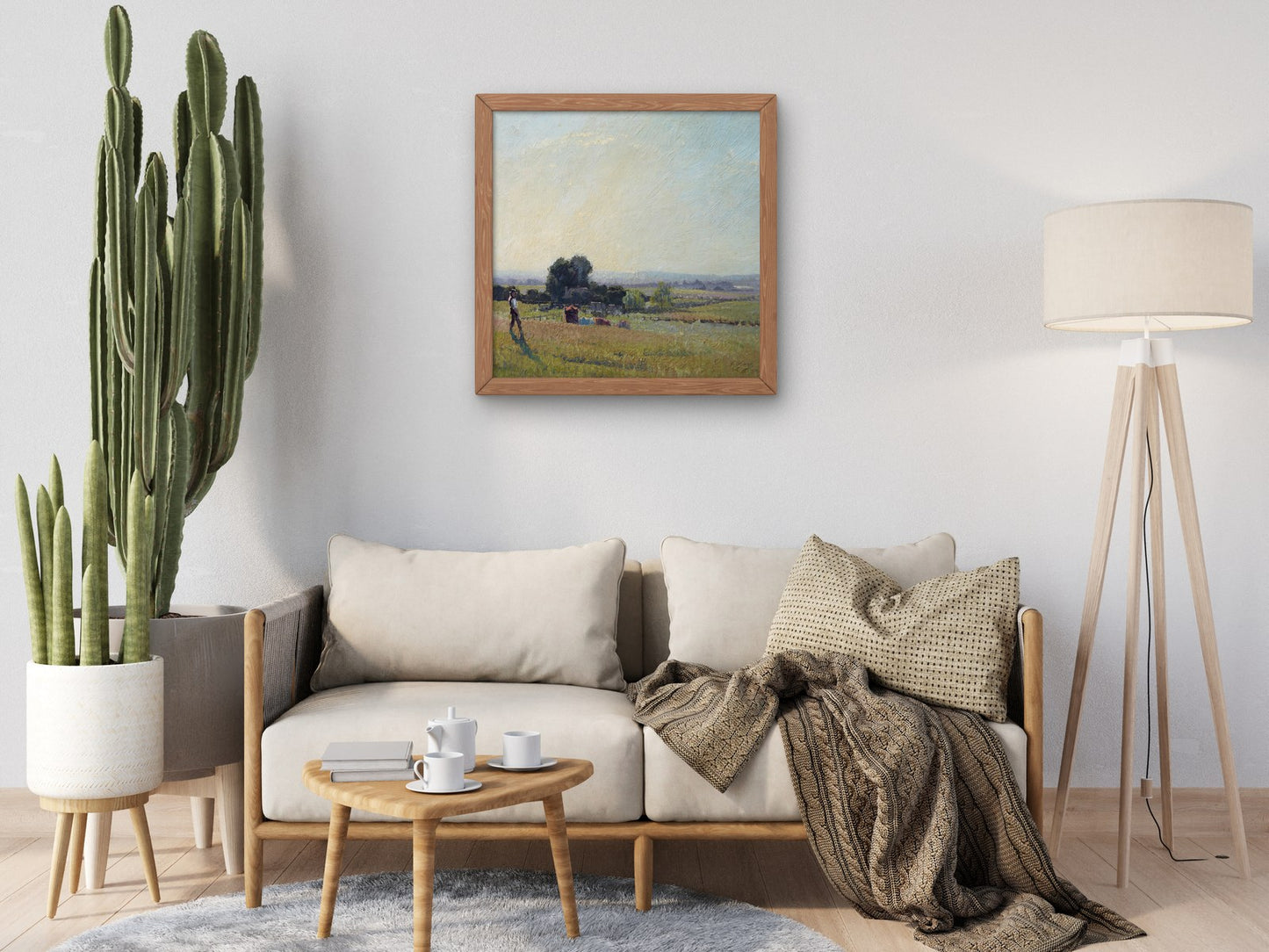 Morning Light by Elioth Gruner 1916, Wall Art Print, Fine Art Reproduction, Museum Quality Decor, Poster