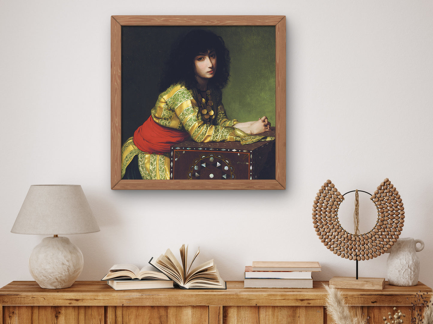 Egyptian Girl by Jean Léon Gérôme 1870, Wall Art Print, Fine Art Reproduction, Museum Quality Decor, Poster