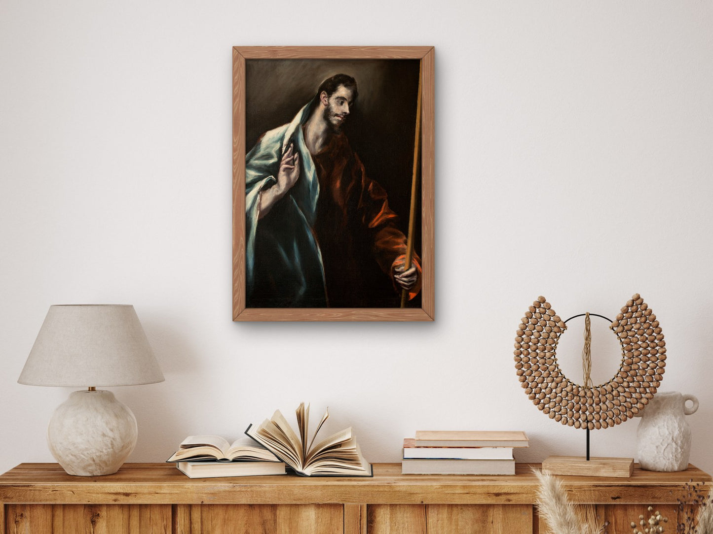 Saint Thomas by El Greco 1610, Wall Art Print, Fine Art Reproduction, Museum Quality Decor, Poster