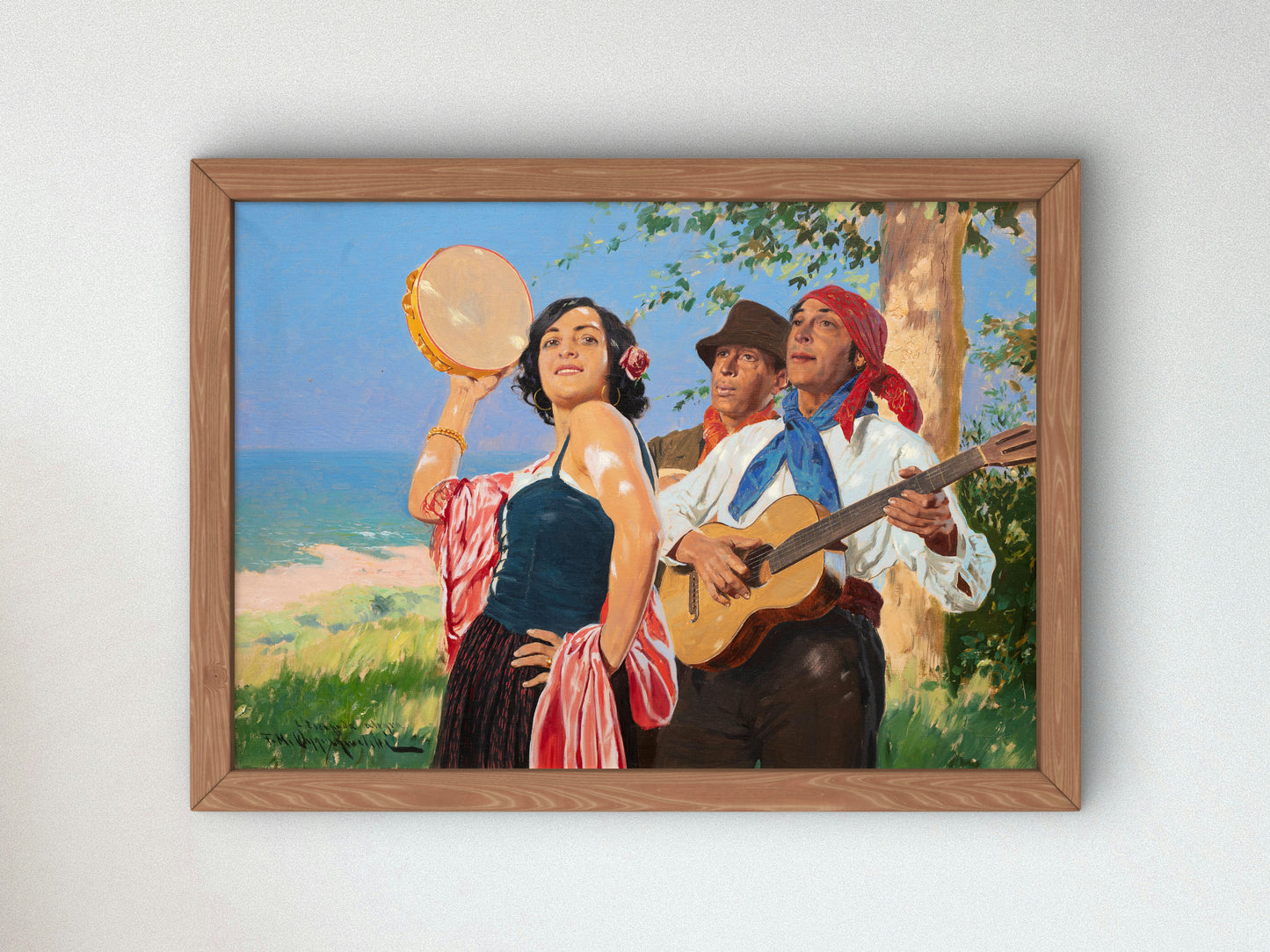 The Joyful Escape by Feliks Michał Wygrzywalski, Wall Art Print, Fine Art Reproduction, Museum Quality Decor, Poster