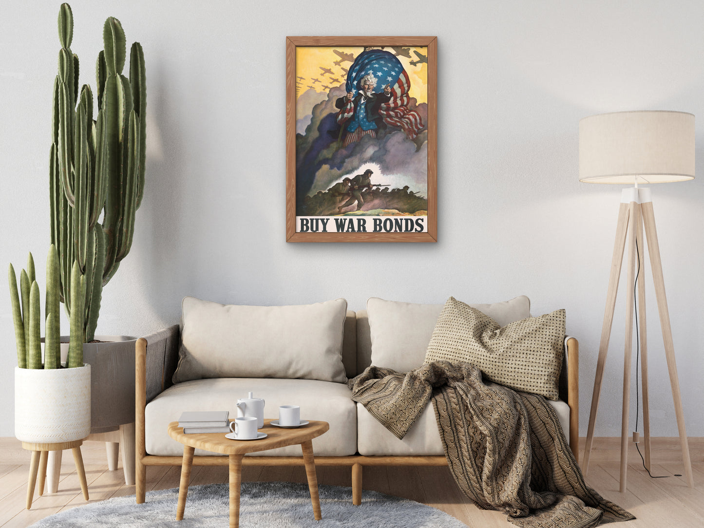 Buy War Bonds by Newell Convers Wyeth 1942, Wall Art Print, Fine Art Reproduction, Museum Quality Decor, Poster