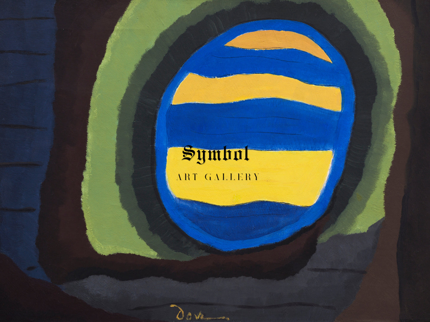 Out the Window by Arthur Dove 1939, Wall Art Print, Fine Art Reproduction, Museum Quality Decor, Poster