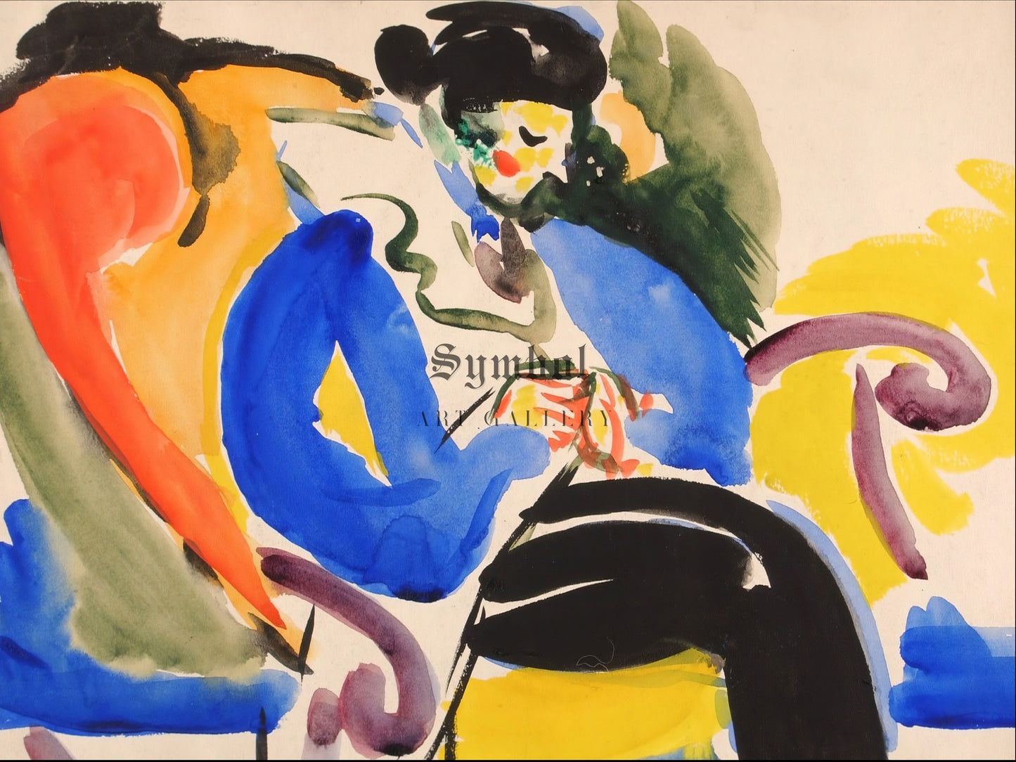 Woman on Chair by Henry Lyman Sayen 1914, Wall Art Print, Fine Art Reproduction, Museum Quality Decor, Poster
