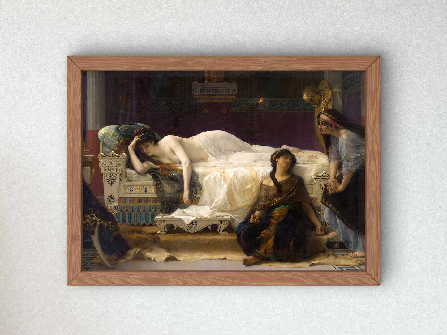 Phaedra by Alexandre Cabanel 1880, Wall Art Print, Fine Art Reproduction, Museum Quality Decor, Poster
