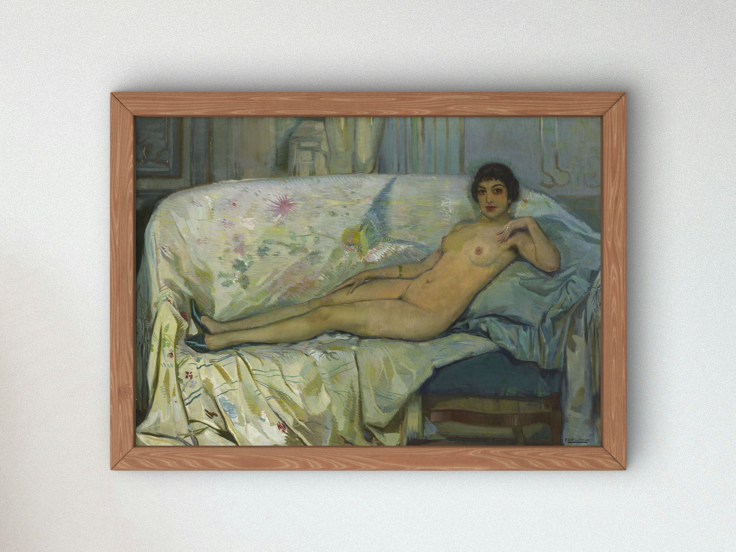La Mirabella by Federico Beltrán Masses, Wall Art Print, Fine Art Reproduction, Museum Quality Decor, Poster