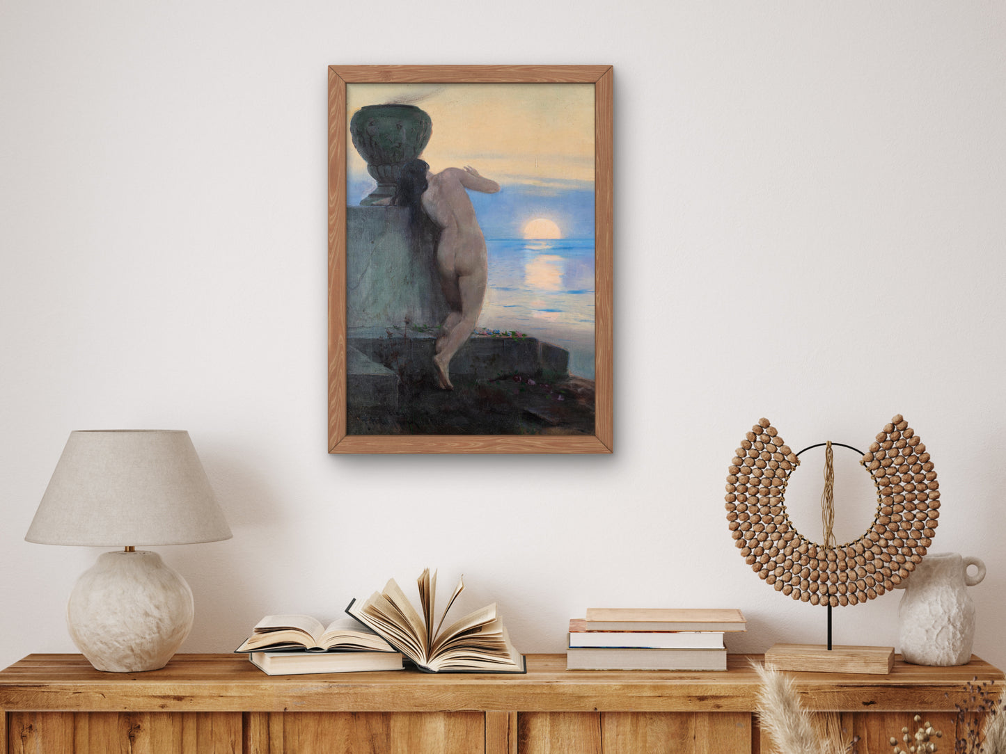 Elegy by Feliks Michał Wygrzywalski, Wall Art Print, Fine Art Reproduction, Museum Quality Decor, Poster
