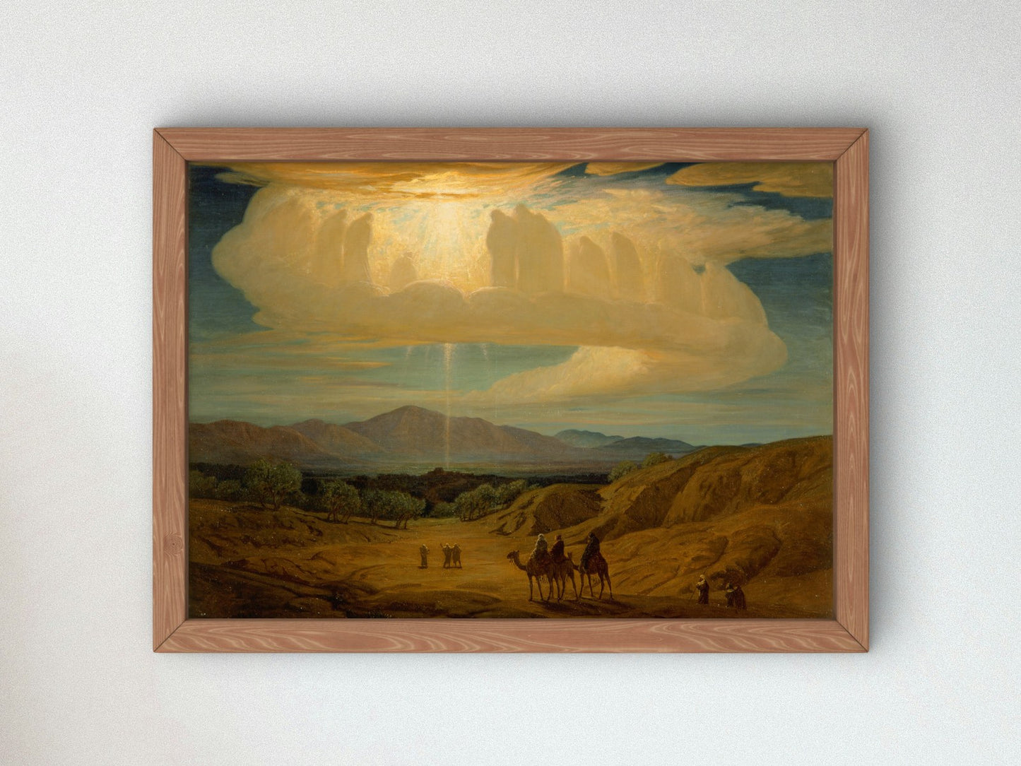 Star of Bethlehem by Elihu Vedder 1879, Wall Art Print, Fine Art Reproduction, Museum Quality Decor, Poster