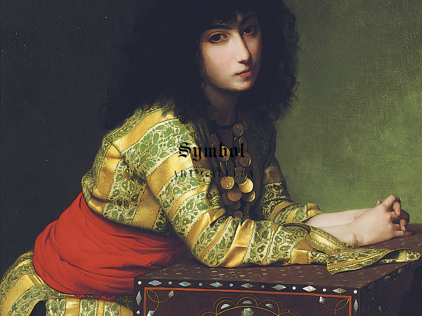 Egyptian Girl by Jean Léon Gérôme 1870, Wall Art Print, Fine Art Reproduction, Museum Quality Decor, Poster