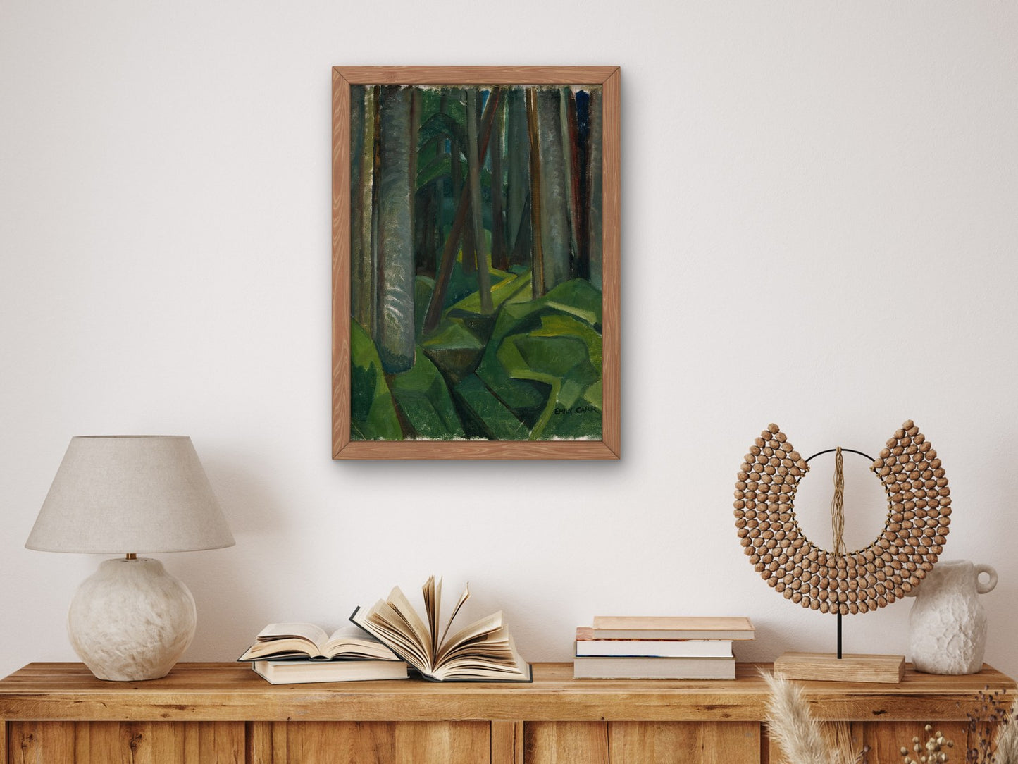 Forest Scene by Emily Carr 1932, Wall Art Print, Fine Art Reproduction, Museum Quality Decor, Poster