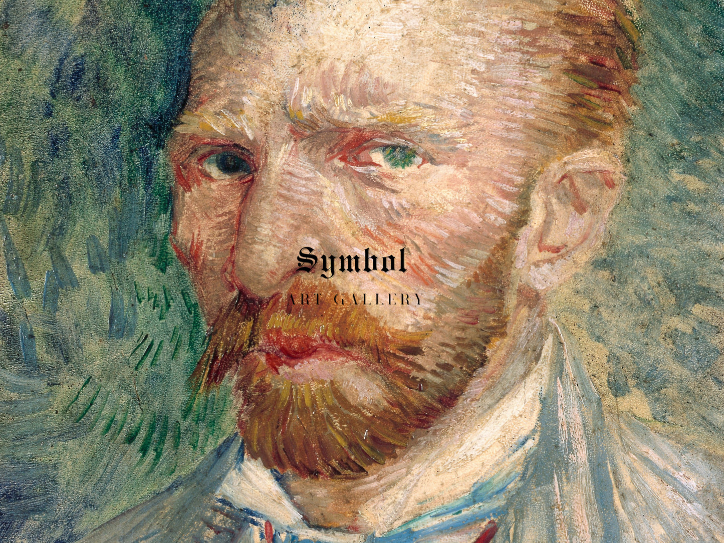 Self Portrait by Vincent van Gogh 1887, Wall Art Print, Fine Art Reproduction, Museum Quality Decor, Poster
