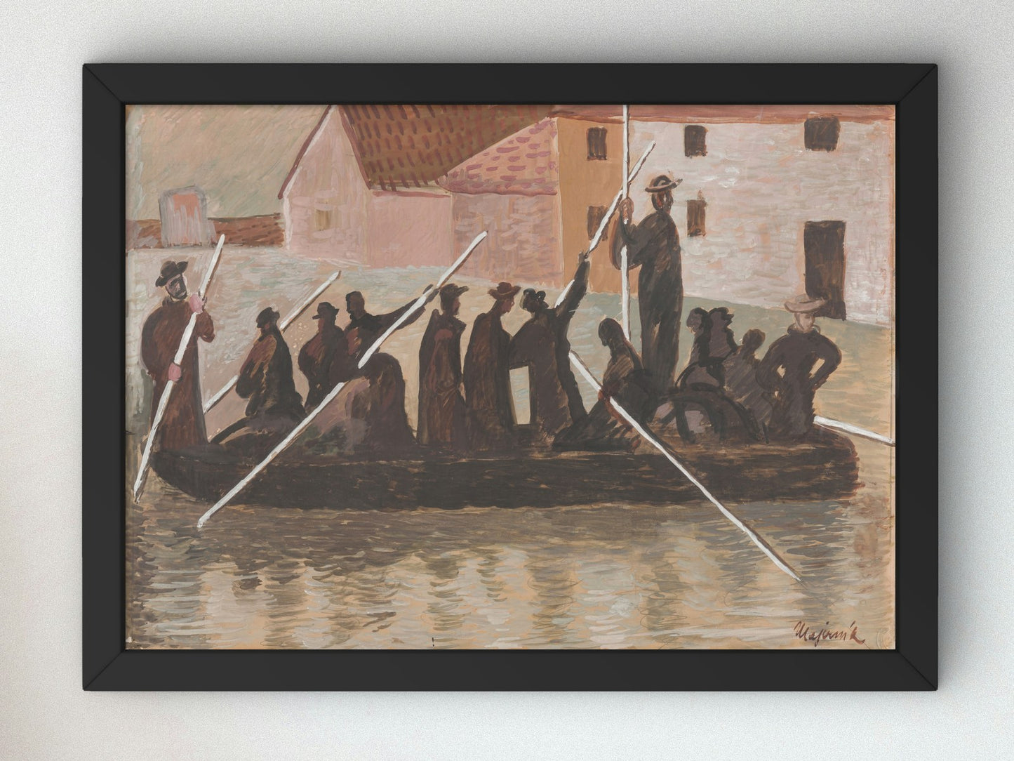 Flood by Cyprian Majerník, Wall Art Print, Fine Art Reproduction, Museum Quality Decor, Poster