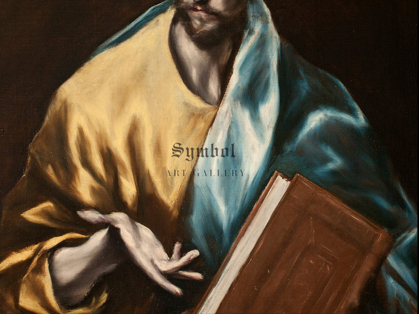Saint James the Less by El Greco 1610, Wall Art Print, Fine Art Reproduction, Museum Quality Decor, Poster