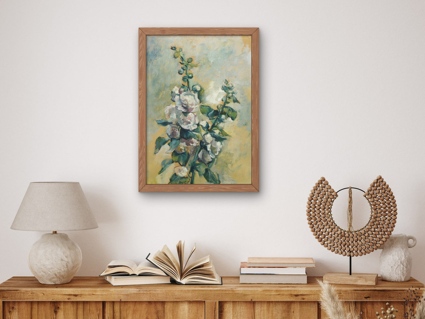 Flowers by Elena Popea, Wall Art Print, Fine Art Reproduction, Museum Quality Decor, Poster
