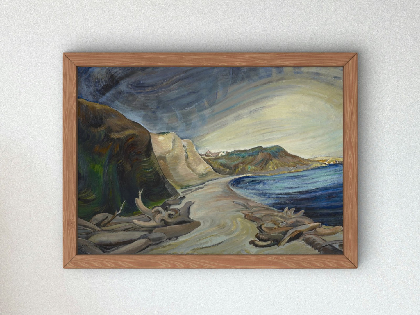 Shoreline by Emily Carr 1936, Wall Art Print, Fine Art Reproduction, Museum Quality Decor, Poster