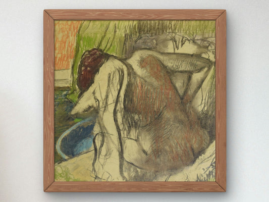 The Bather by Edgar Degas 1895, Wall Art Print, Fine Art Reproduction, Museum Quality Decor, Poster