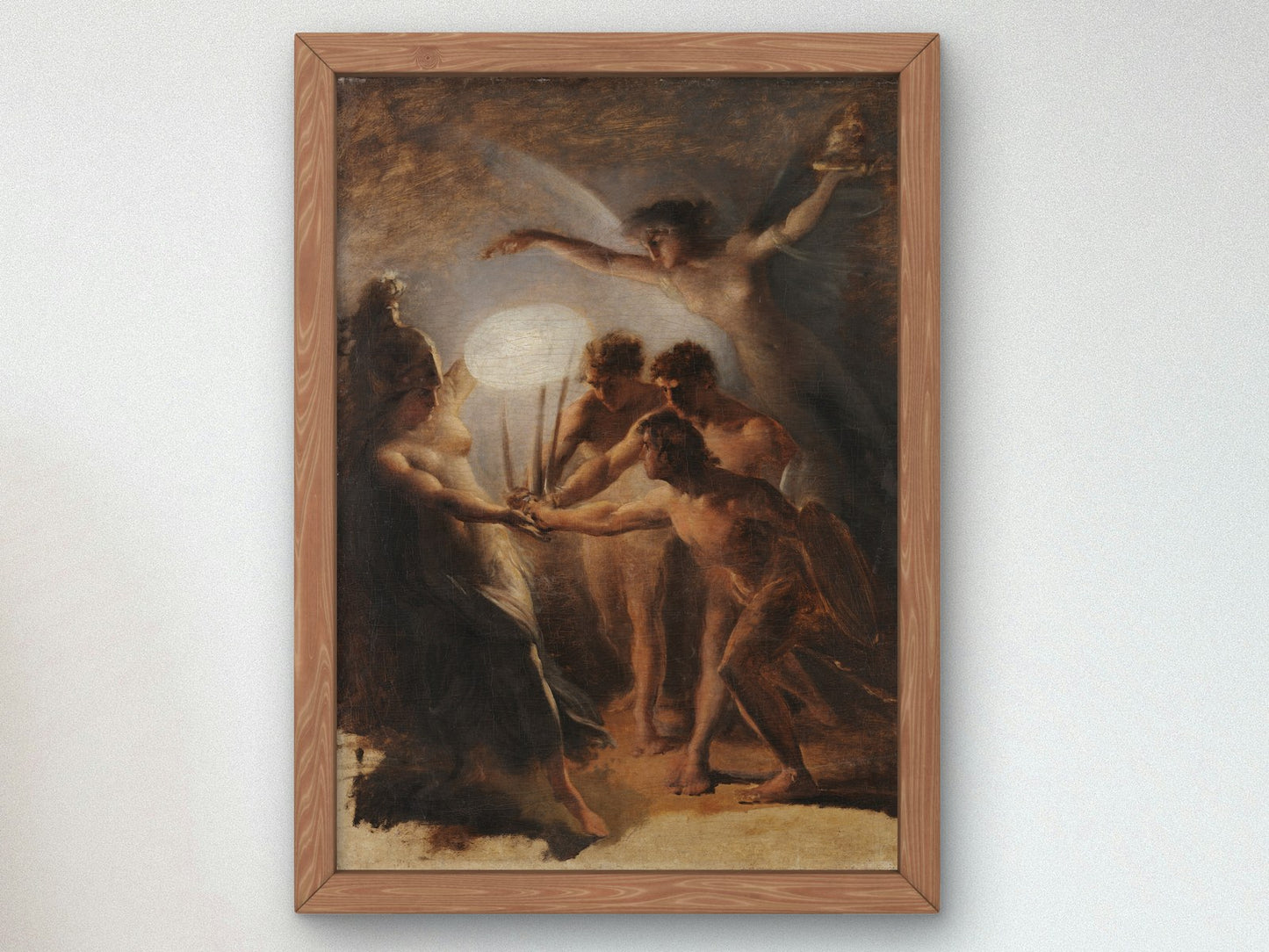 Allegory to the Allegiance between Portugal England and Spain by Domingos Sequeira 1813, Wall Art Print, Fine Art Reproduction