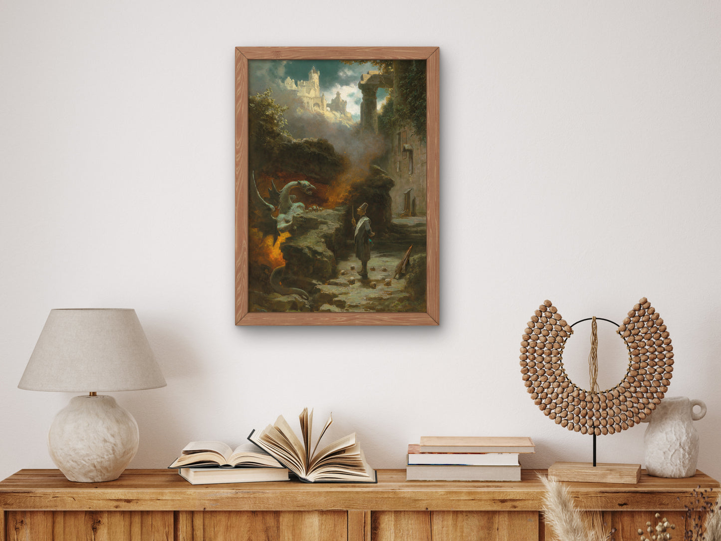 The Sorcerer by Carl Spitzweg 1875, Wall Art Print, Fine Art Reproduction, Museum Quality Decor, Poster