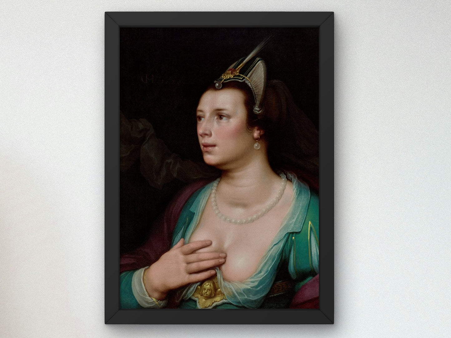 Venus by Cornelis Cornelisz van Haarlem 1620, Wall Art Print, Fine Art Reproduction, Museum Quality Decor, Poster